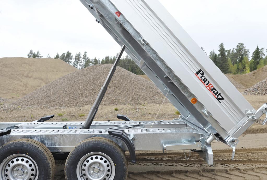 Nätgrindar finns i höjderna 62 cm och 100 cm. Du kan med hjälp av tillbehören forma trailern på ett sätt som passar just Dig.