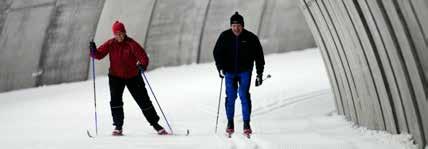 Lederna går mestadels på gamla skogsbilvägar, grusvägar och upptrampade vandringsleder och de har sin startpunkt vid Sportcentret.