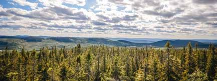 För att komma till utsiktstornet gör man en vandring på ca 2,5 km (medel vandring). E: Värmlands highest mountain, 700,5 m a.s.l.. The view from the top outlook tower of Granberget features miles of forest, lakes and mountains in Värmland, Dalarna and into Norway.