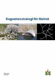 I dagvattenstrategin regleras hur dagvatten ska hanteras med hänsyn till bebyggelse, flöden, föroreningar, recipient förhållanden, topografi, geohydrologi, klimatförändringar och extrema