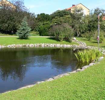 genom att hägna in en del av en park, men detta ska utgöra undantag.