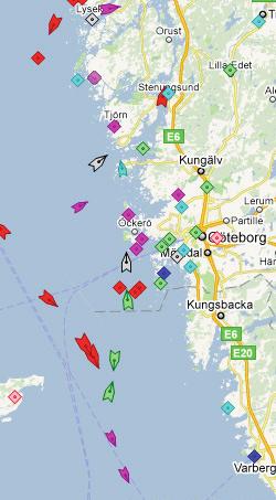 MXA-5000 Fördelar Mottagning av både klass A och B fartyg på båda AIS-kanalerna samtidigt Inbyggd antennsplitter Antennen till VHF-radion kan användas för mottagning.