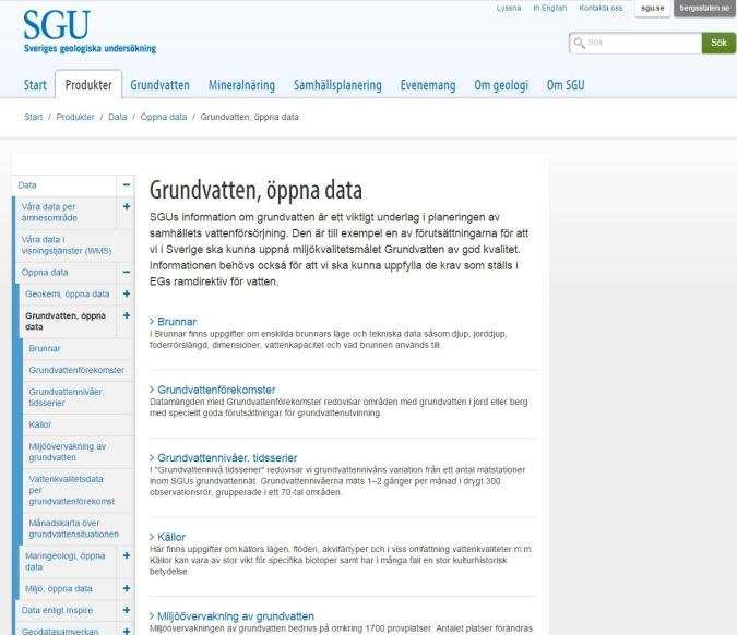 delarna ingen större skillnad Östra delarna tydligt med den längre perioden utan grundvattenbildning Station 52_13 smedelvärde 1961-1990 Station 5_1 smedelvärde