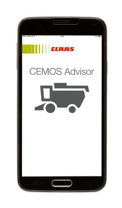 CEMOS finns i två varianter: 1 Dialogbaserade system. CEMOS DIALOG eller CEMOS Advisor. Föraren guidas steg för steg till att optimera tröskans inställningar.