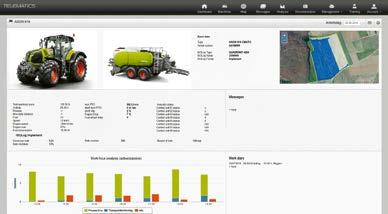 All data kan exporteras i IsoXML-format. TELEMATICS.