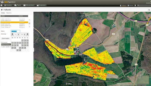 Även AGROCOM MAP är moduluppbyggd du kan börja med basversionen och bygga ut denna med olika moduler till ett komplett Precision Farming-verktyg.