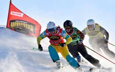 TV-EXPONERING Skicross växer som tv-sport och världscuptävlingarna sänds i mer än femton länder, framförallt i Europa.