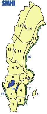 6 Jämtlands läns klimat i framtiden De klimatdata och den information som presenteras här kommer från SMHI om inget annat anges. Medeltemperaturen i Sverige bedöms öka mer än genomsnittet för jorden.