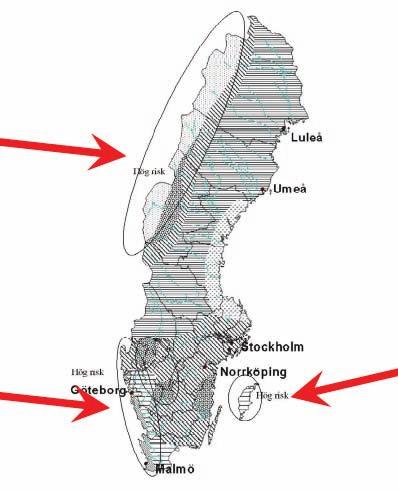 gynnsamma. I det stora hela kan kylbehovet öka med ökad extrem sommarvärme. Behovet för Jämtlands län anses däremot inte komma att bli så stort.