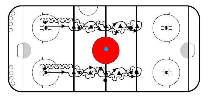 4. Is-tester Test 4.1: Teknikbanan Syfte: Testa domarens förmåga att vara snabb och rörlig på kortare sträckor.