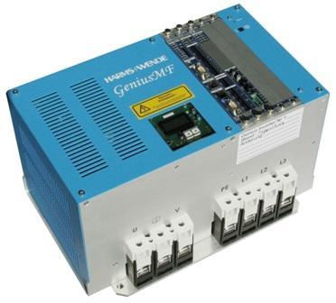 Invertersystem 15.2 Genius Finns i olika storlekar mellan: Primär utgångsström: 600A Sekundär svetsström: 1,6kA - 26kA Smart uppbyggd med kortplatser för olika önskemål.