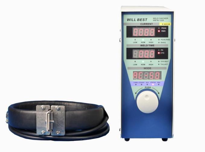 Mätinstrument 18 Svetsström WBT-122A WBT122A Mätområde (ka) 0,100 1,999 1,000 19,99 10,00 199,9 Mätområde tid ms eller perioder Typ av motståndssvets Räknare