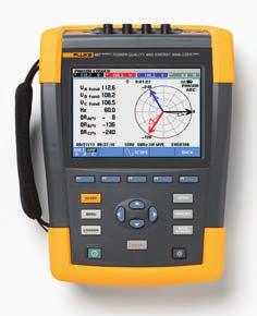 ELKVALITETS- OCH ENERGIMÄTNING Fluke 430-II-seriens trefasiga elkvalitets- och motoranalysatorer Lokalisera, förutse, förhindra elkvalitetsproblem Fluke 434-II, 435-II, 437-II och 438-II hjälper till