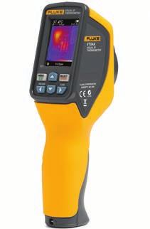 VISUELLA IR-TERMOMETRAR Fluke VT04/VT04 A visuell IR-termometer Utvecklad för att se allt Se problem i sitt sammanhang, genom att sammanfoga den infraröda värmekartan med den visuella bilden, och få