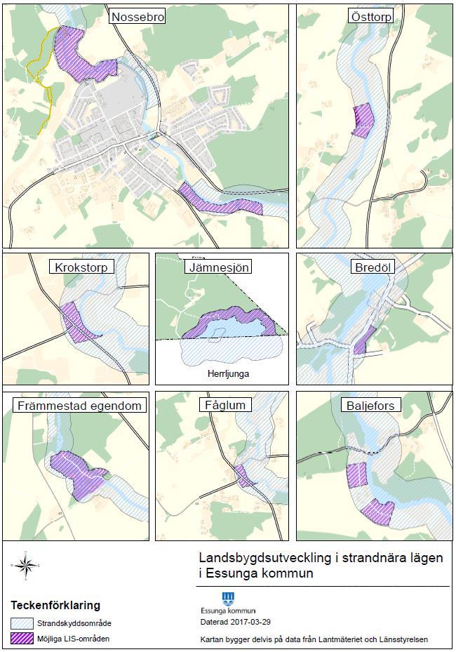 Lis kan vara ett bra planeringsinstrument som ger vägledning i detaljplaneringen och vid hantering av strandskyddsdispenser.