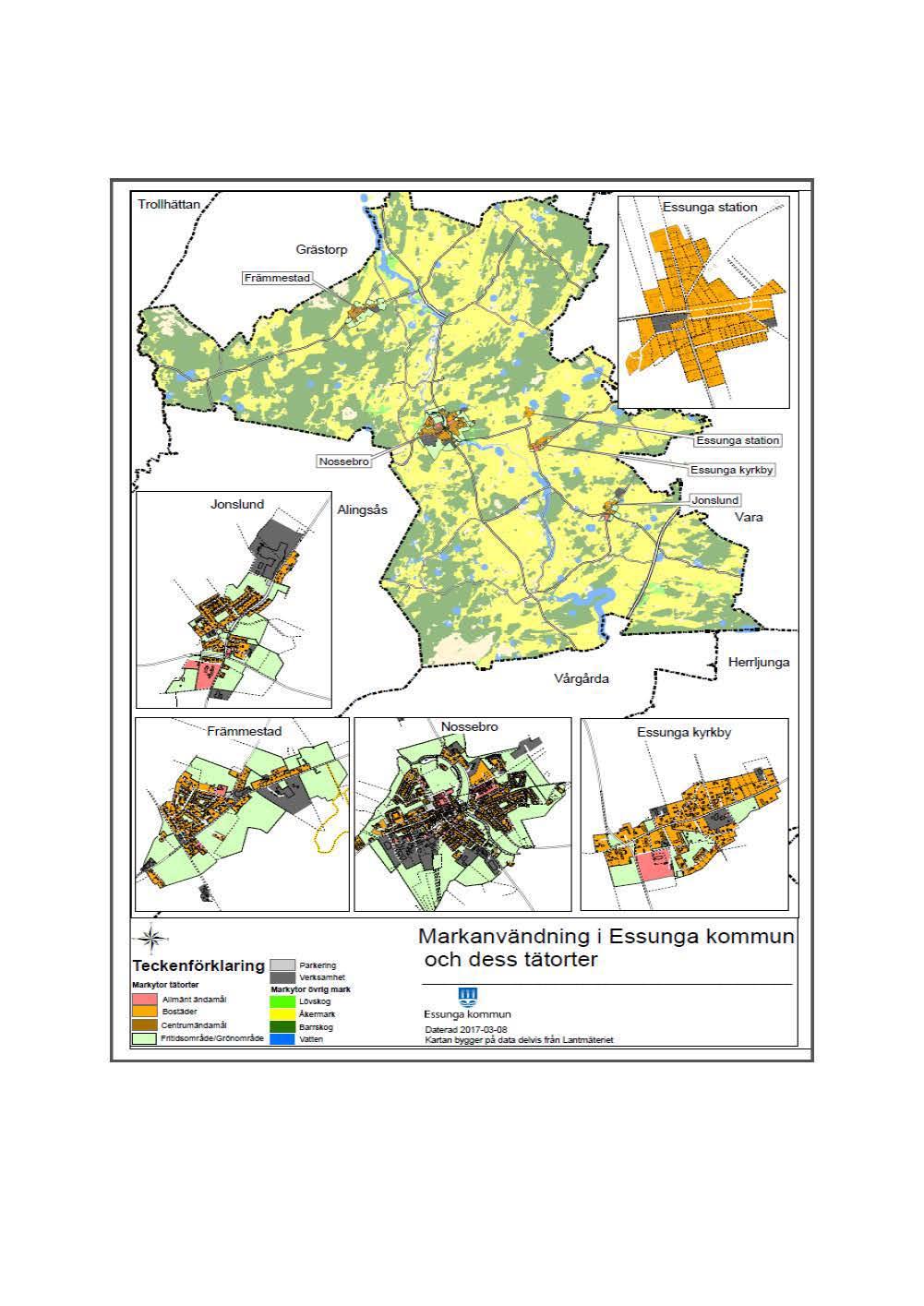 Natur och miljö Grästorp Markanvändning i