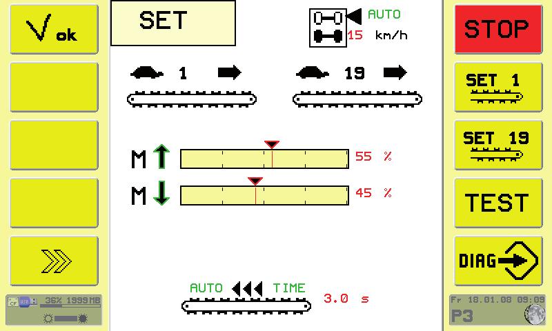 IOBU - TERMINAL etmeny 6 Med utgångspunkt från startmenyn Anmärkning! 6 d c b a 1 2 3 4 5 - Tryck knapp 6 Därmed kommer man till ET-menyn.