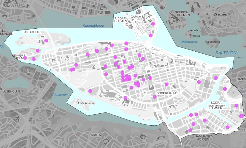 7 (17) Bild 2 Besökta förskolor i stadsdel Södermalm Lagstiftning och riktvärden Operativ tillsyn Verksamhetsutövaren har ett ansvar att bedriva egenkontroll.