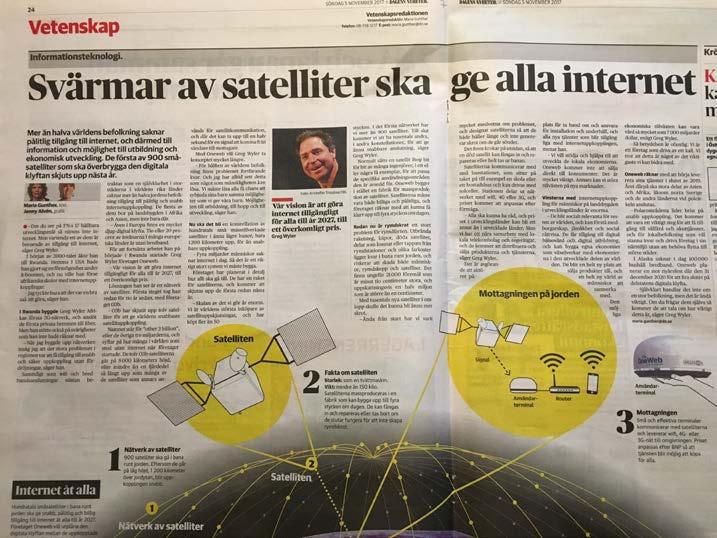 De sjutton utvecklingsmålen och internet Mer än halva jordens befolkning saknar pålitlig tillgång till Internet och därmed till information,