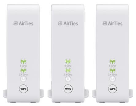 pris 599 kr Hög hastighet Kan även användas som WIFI-repeater 3-pack Airties