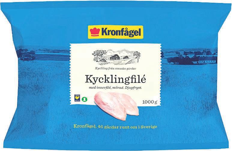 59 Spara 15: 39 Spara 15: KYCKLINGFILÉ KRONFÅGEL 1kg Djupfryst