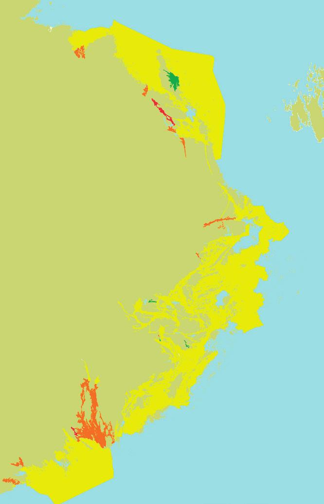 siktdjup Siktdjup (m) augusti 2016 Extremt klart vatten kännetecknar sommaren 2016.