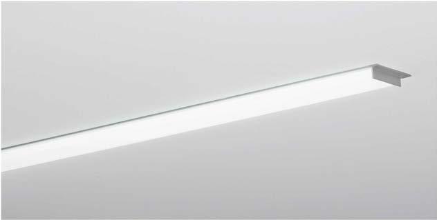 Notor Recessed LED Opal infälld Med längd