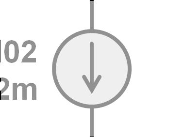 Exempel likströmsteori förenklingar Ensam spänningskälla I03, 5m R3, 1k Strömkälla vinner i seriekoppling R2, 1k E1, 4V R1, 2k R4, 2k A I02 2m E4 2V R9 2k R10 2k R11 1k I01 6m B R5,