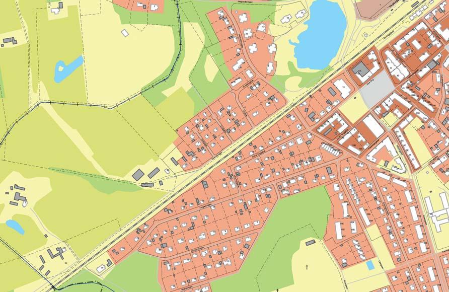 Nya torg Planområdet Figur 1 Översiktskarta som redovisar planområdets läge i förhållande till de centrala delarna av tätorten.