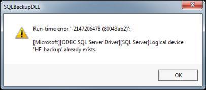 Sid 6 av 3 Har man inte installerat SQL DMO på er lokala dator får man: SQLDMO finns att hämta från vår hemsida. I övrigt skall de felmeddelanden man får från Hogia Fastighet vara självförklarande.