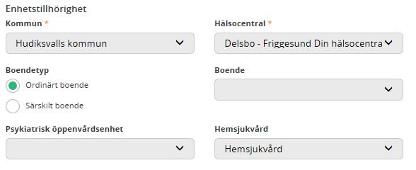 Beskrivning 10(51) 7.4. Komplettering av personuppgifter Om komplettering av personuppgifter ska göras välj personuppgifter i menyn, klicka därefter på pennan till höger i bilden.