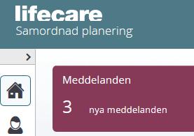 Beskrivning 24(51) 11. Inkorg Inkomna meddelanden I inkomna meddelande visas nya meddelanden inskrivningsmeddelande, som inte är kvitterade.