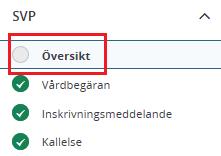 Beskrivning 44(51) 17. Översikt av vårdtillfälle Det finns en översikt över hela vårdtillfället med aktuella datum och händelser.