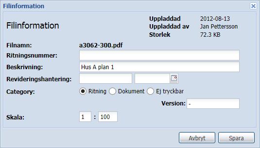 FILVY Sök Du kan fritt söka efter dokument i Byggnet Access. Skriv in filnamnet eller delar av filnamnet. Du kan även söka på eventuell metadata som skrivits in i Byggnet.