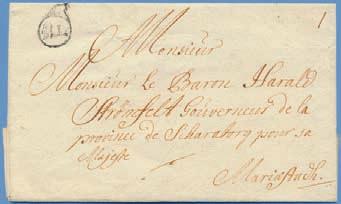 Egenhändigt undertecknat brev till lagmannen Håkan Fägerstierna i Falun, daterat Stockholm 25 feb 1685. 3.