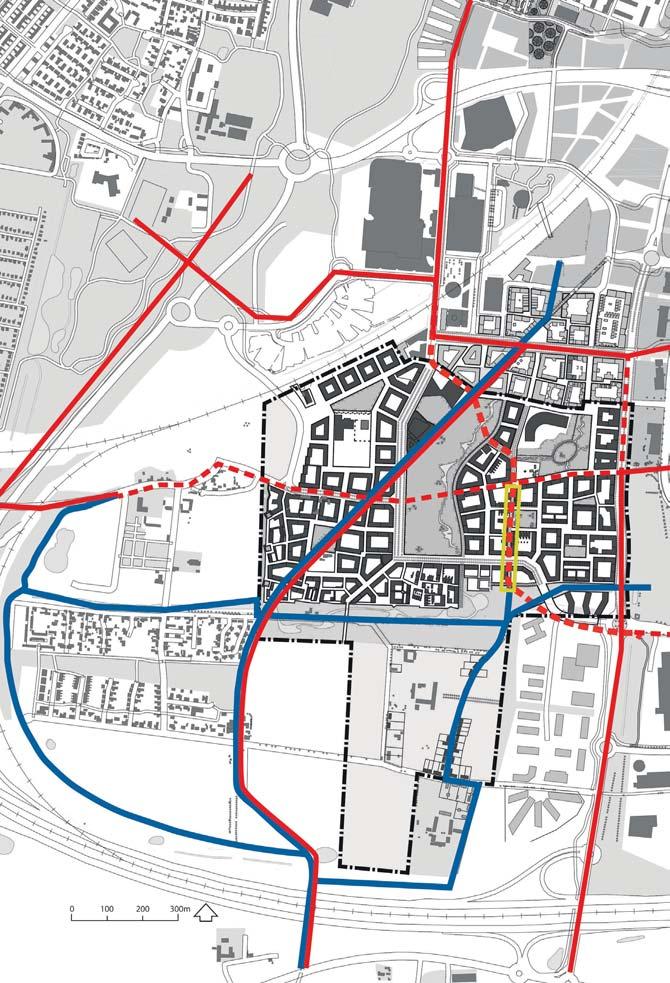 25 Cykeltrafik Hyllie allé REFERENS Tygelsjöstigen Pildammsvägen Hövdingevägen Svågertorp Huvudcykelnät, Översiktsplan för Malmö Yttre ringvägen Plan, cykeltrafik i korsningar,