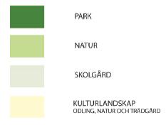 Enligt riktlinjerna för översiktsplanen ska balanseringsprincipen tillämpas för områden som är utpekade i naturvårdsplanen, det vill säga om negativ påverkan inte kan undvikas, minimeras eller