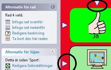 Välj Infoga rad (eller kolumn) Spara med F11 Lägg till ny sida Gå till redigeringsläget med F11. Klicka på plustecknet.