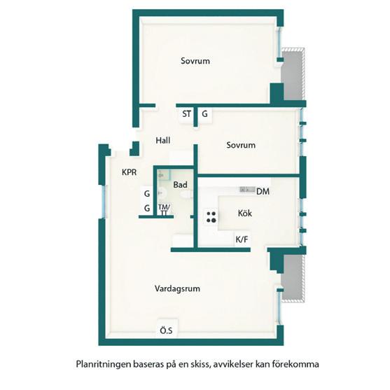 Utsikten över Stockholm är magisk där bland annat Sofia