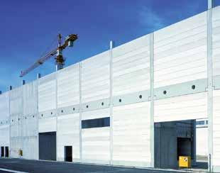 Ytong Industri Ytong liggande väggelement är avsedda för byggnation av t.ex. industri- och lagerbyggnader.