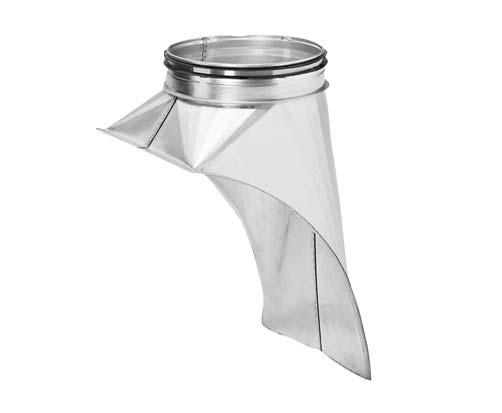 indab safe T-stycke TSTU Diensioner Byggt tangiet T-stycke.