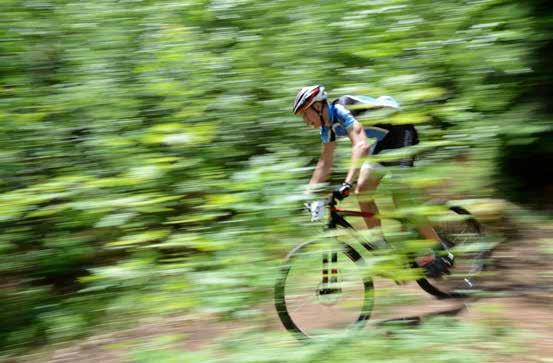 I FRAMTIDEN BÖR STADEN ARBETA FÖR ATT TILLGODOSE FRILUFTSLI- VET ÄVEN FÖR BLAND ANNAT MOUNTAINBIKECYKLISTER, CYKLISTER OCH RYTTARE.