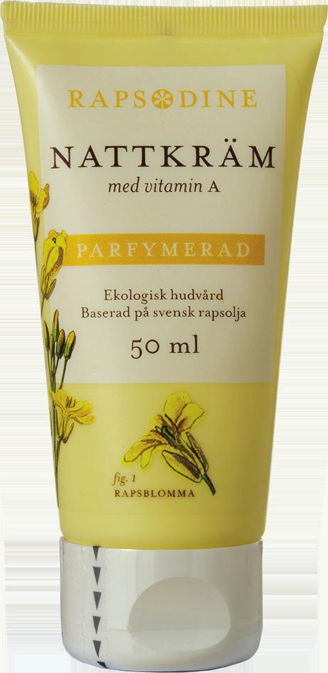 rämen absorberas lätt av huden, bevarar dess naturliga fuktighet och elasticitet vilket förebygger ålderstecken. Passar alla hudtyper. Förpackning: Tub 50 ml.