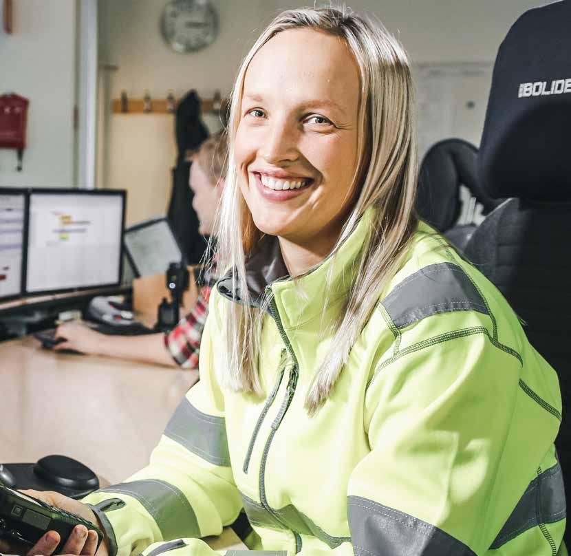 bolidens verksamhet präglas av omsorg om människa, miljö och samhälle, och vi tillhör de bästa inom hållbar gruv- och metallproduktion.