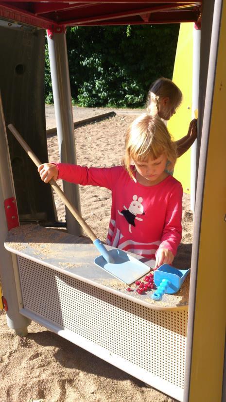 Påverkan Alltså den där, den med hjulet där, bara eh Ibland har jag fyllt det med stenar. (11-åringar i Degeberga) Alltså, ibland vi brukar kratta lite och sånt.