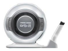 Handdammsugare 4,8 Orb- It Orb-It kombinerar enkelt design och funktion. Dra ut handtaget, munstycket fälls ut och Orb-it omvandlas till en dammsugare.