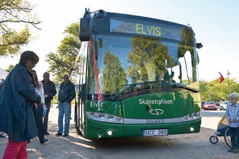 Notera att uppvärmning och belysning tillsammans drar mer än själva förflyttningen av bussen.