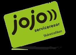 Jojo Serviceresekortet ditt färdbevis När du har blivit beviljad färdtjänst får du inom cirka två veckor ett kort som heter Jojo Serviceresor.