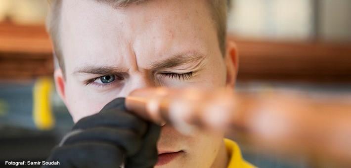 Patrick Eriksson, 25 år, ledande montör, Caverion - Att arbeta inom VVS-branschen passar alla, oavsett kön och kulturell bakgrund.