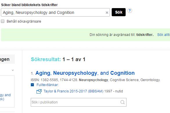 Informationssökning/Mikael Rosell